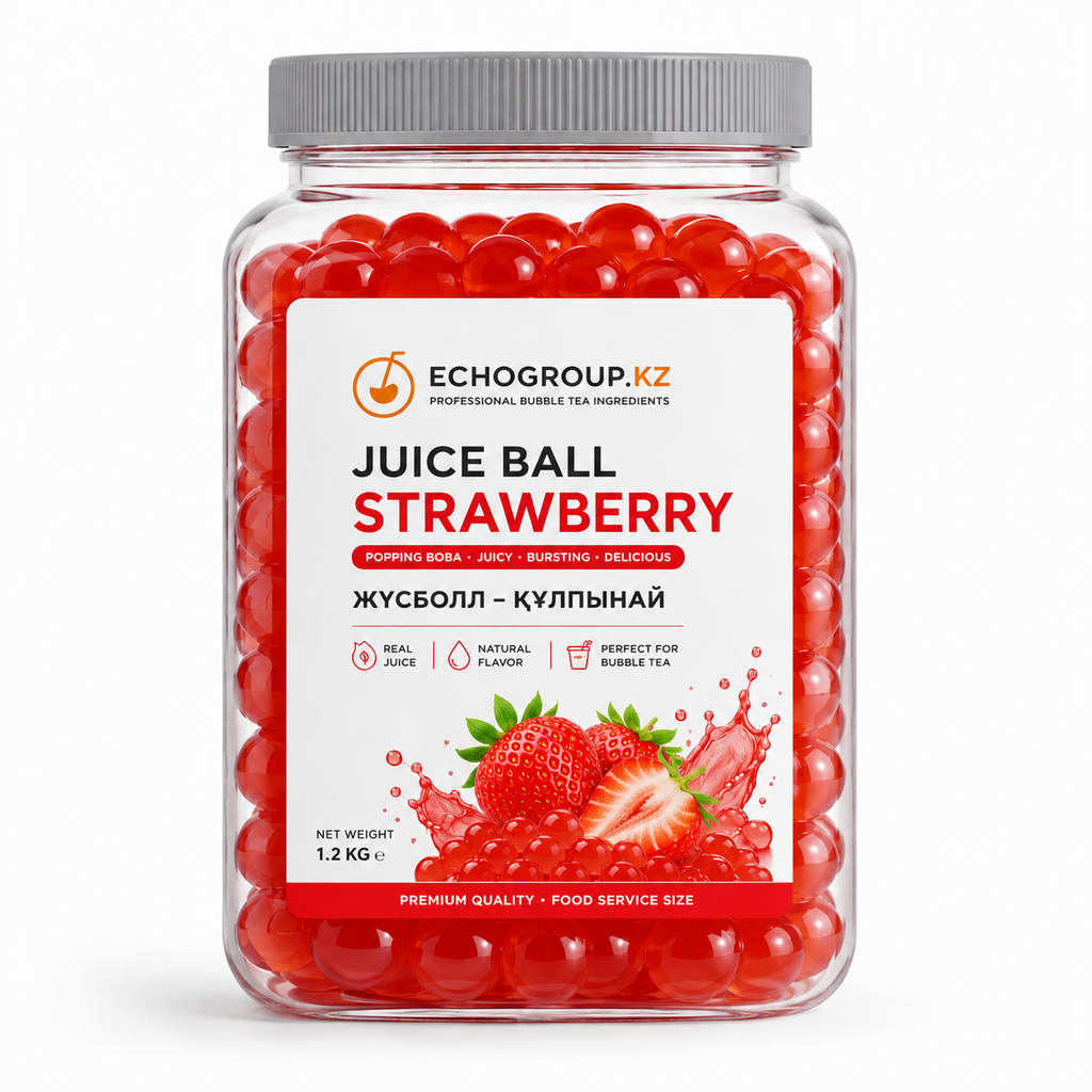 juice balls / strawberry