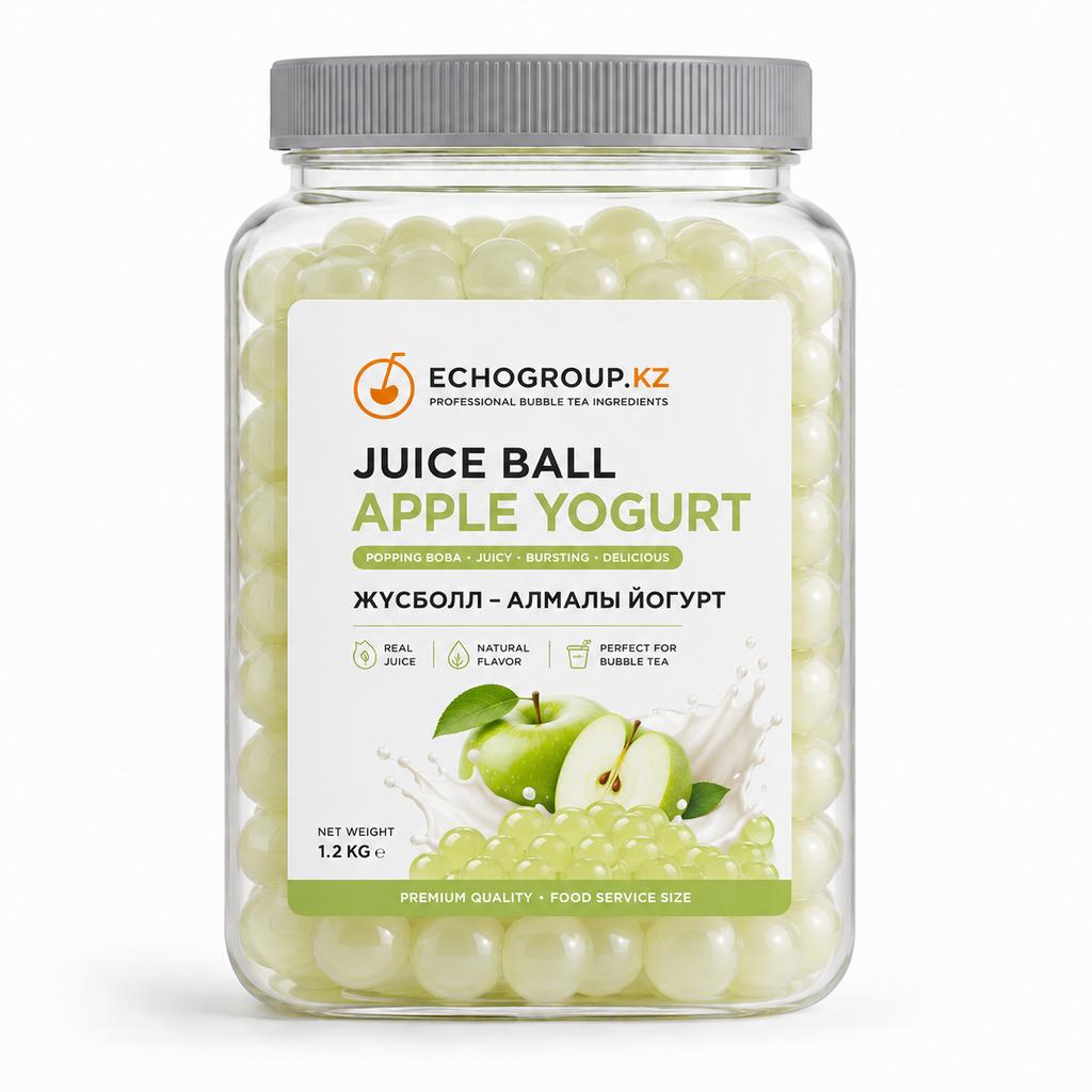 juice balls / apple yogurt
