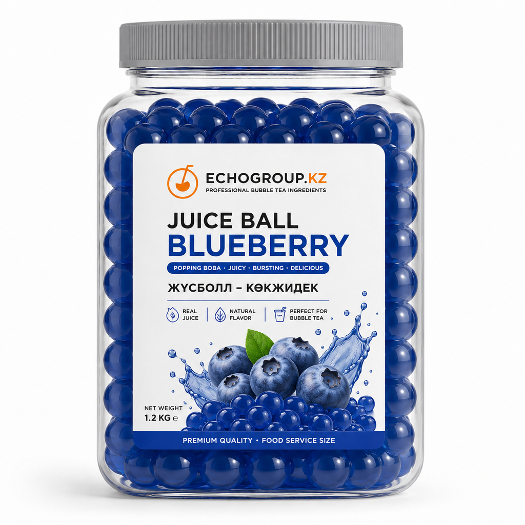 juice balls / blueberry