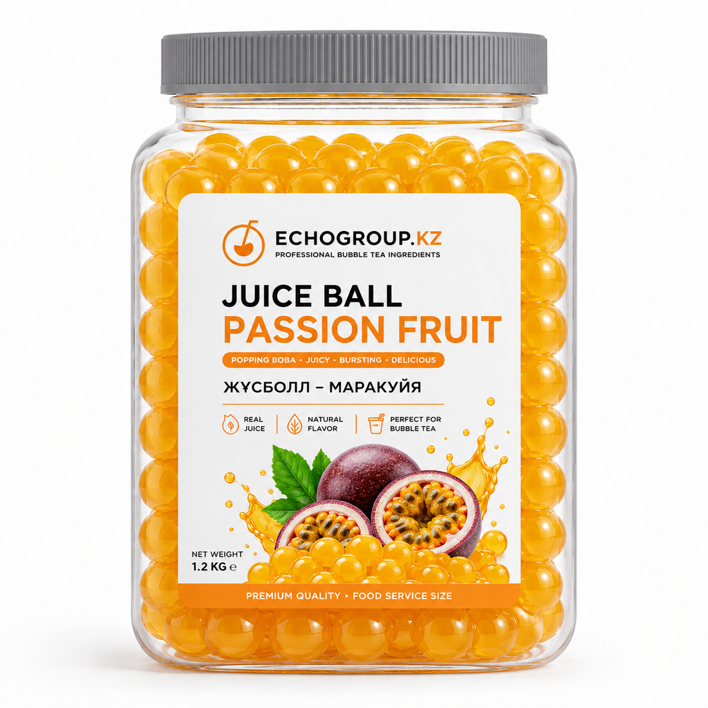 juice balls / passion fruit